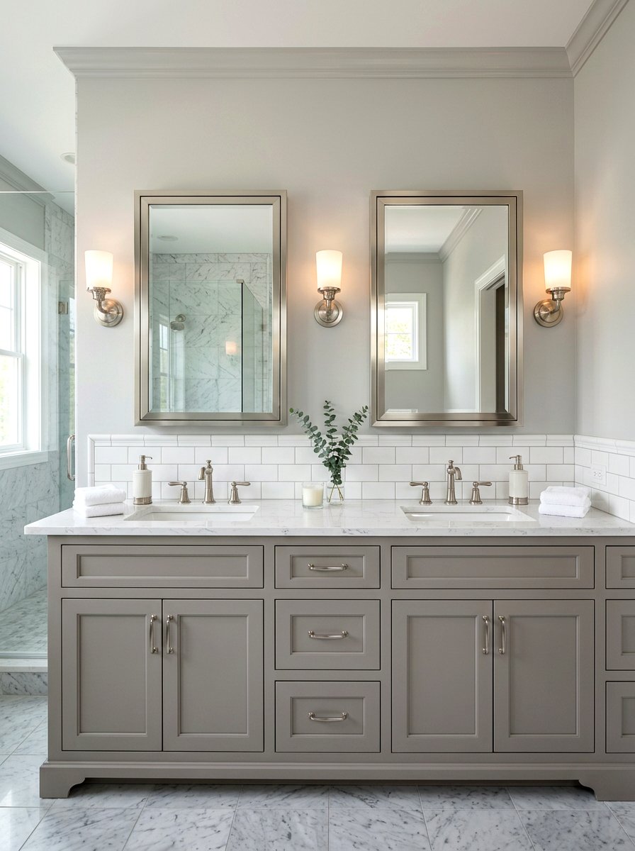 Double vanity medicine cabinet - 30 medicine cabinet ideas