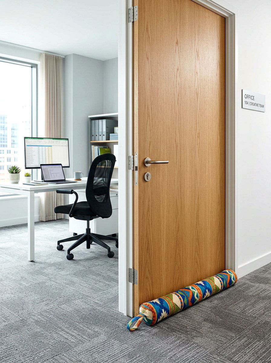Draft Stoppers For Office Doors - 30 energy efficient home office ideas