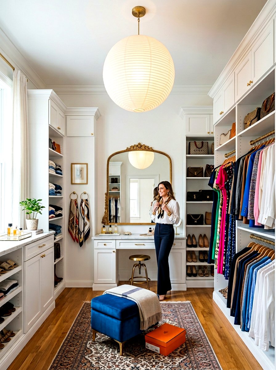 Dressing Room Vanity Glow - 30 paper lantern lighting ideas