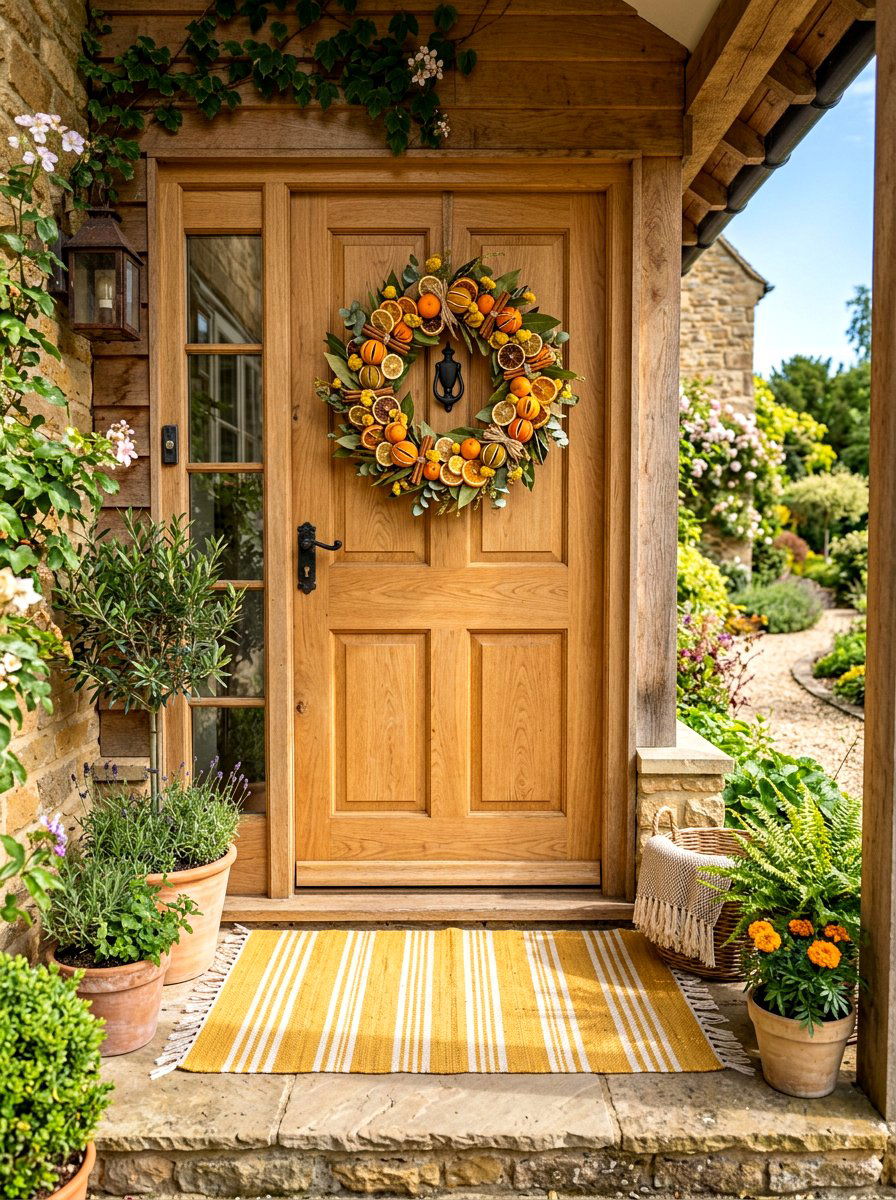 Exterior Wreath Display Ideas: 30 Stunning Front Door Looks