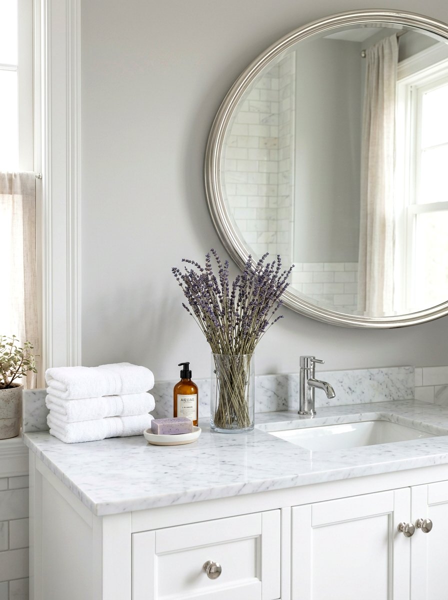 Dried lavender bunch - 30 spring refresh decor ideas