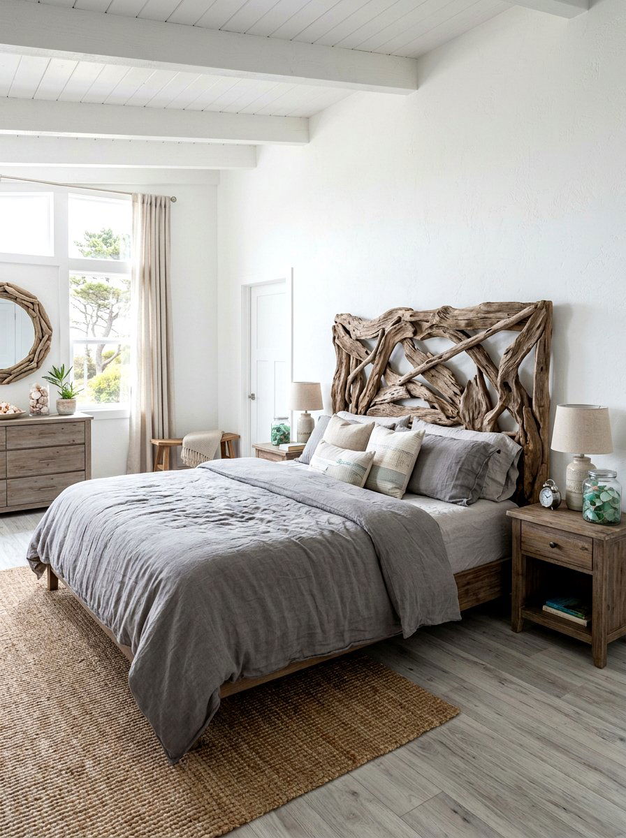 Driftwood Decor Bedroom - 30 resort summer bedroom ideas