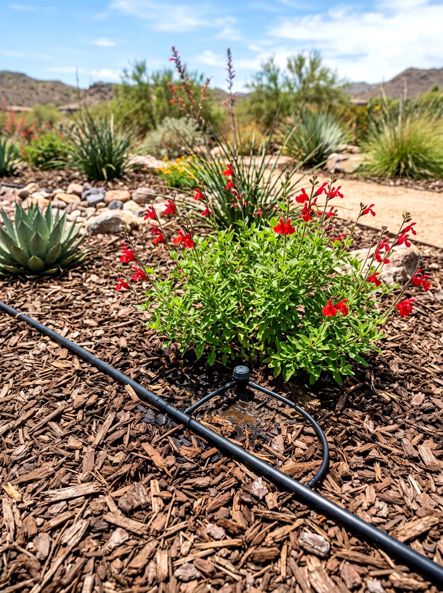 Drip Irrigation System - 30 drought smart backyard ideas