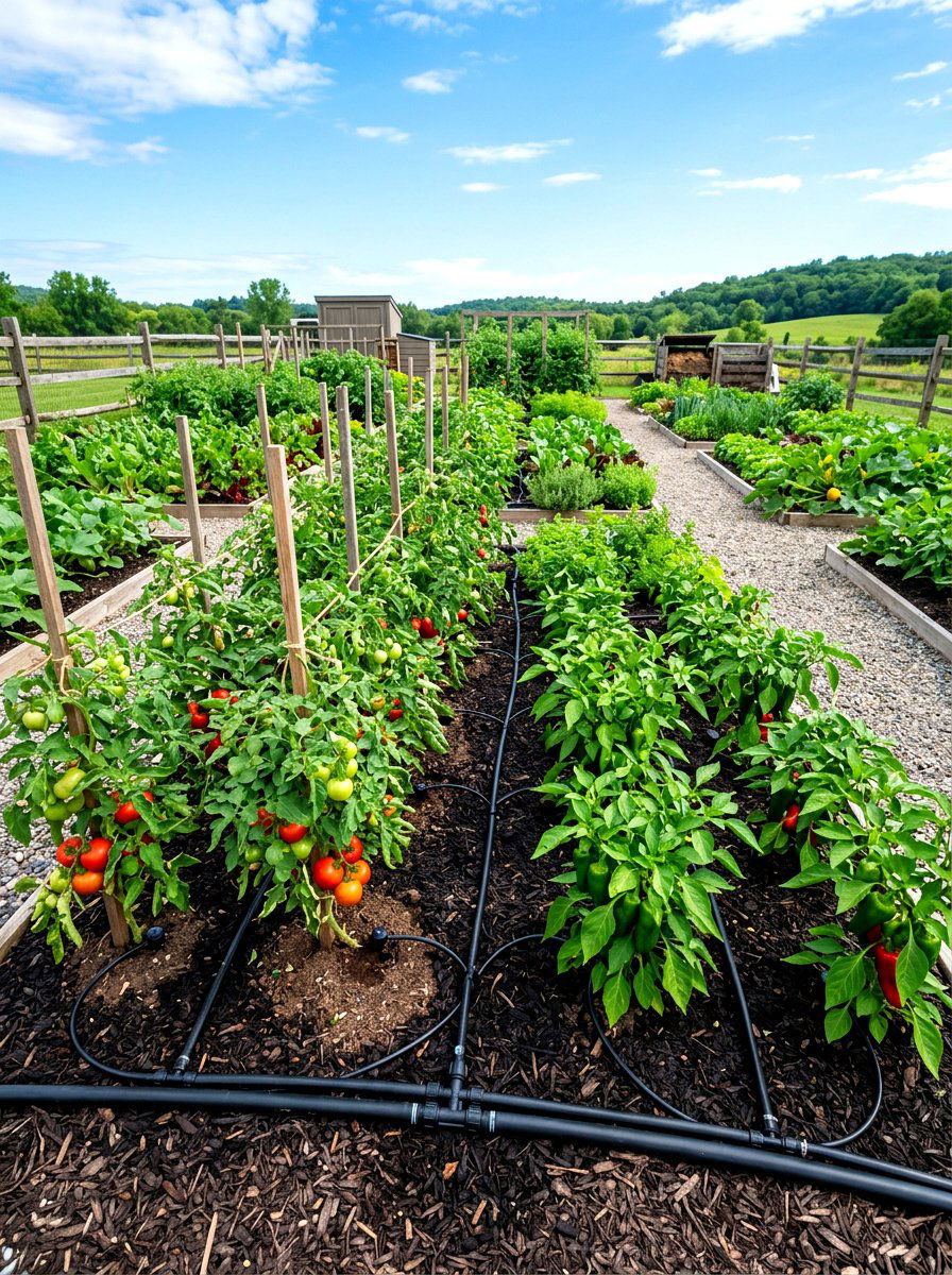 Drip irrigation kit - 30 raised bed irrigation ideas