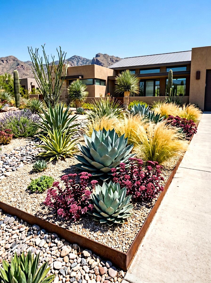 Drought Tolerant Flower Bed - 30 budget flower bed ideas