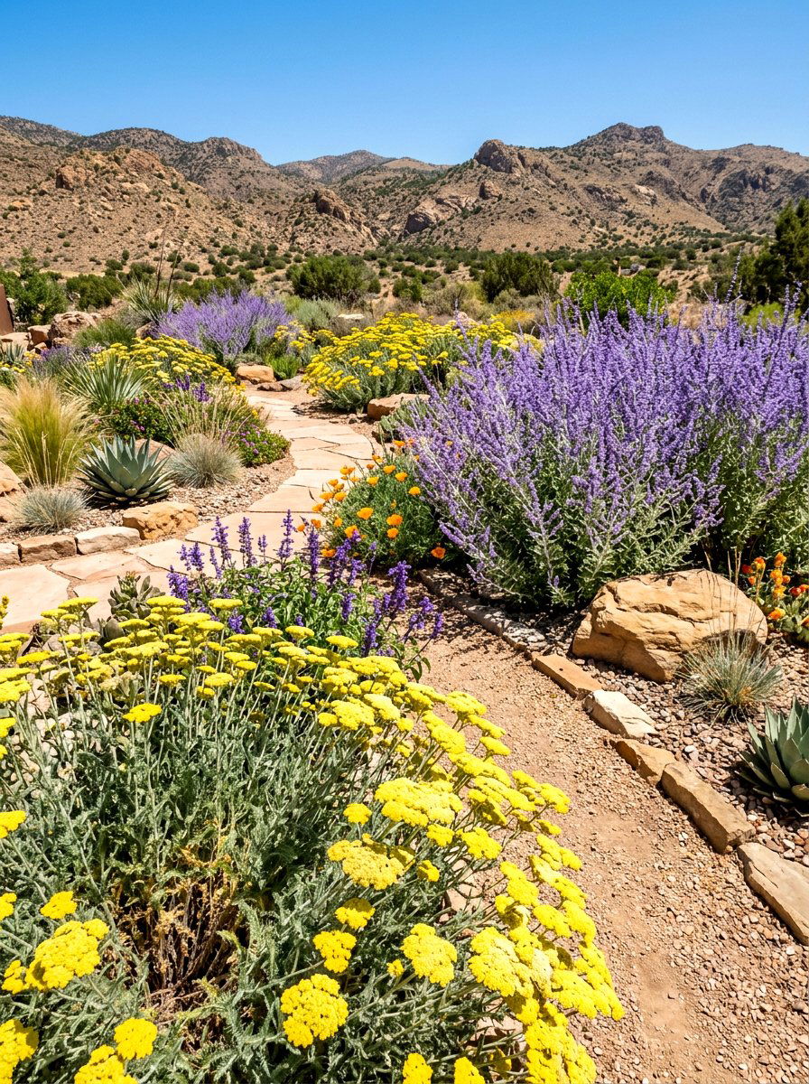 Drought Tolerant Garden - 30 flower garden ideas