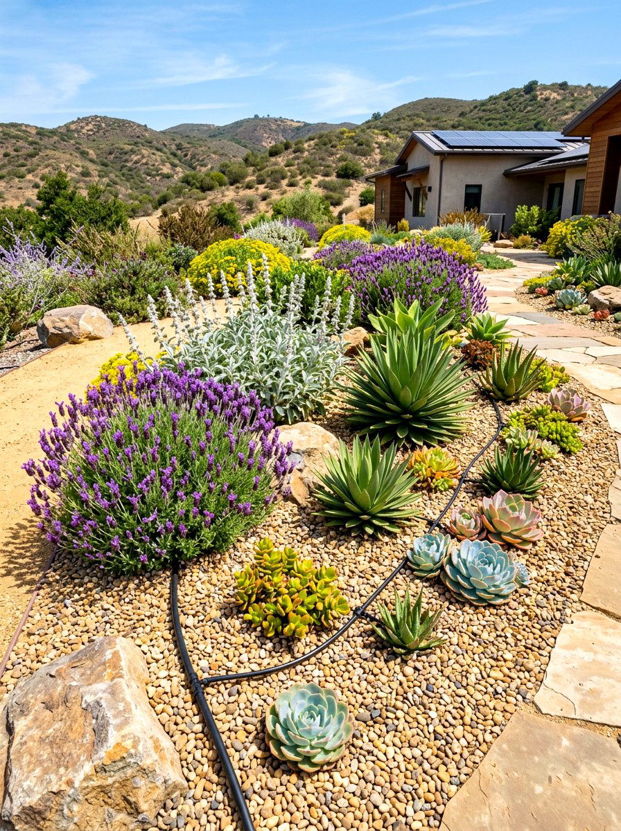Drought Tolerant Landscape - 30 modern front yard ideas