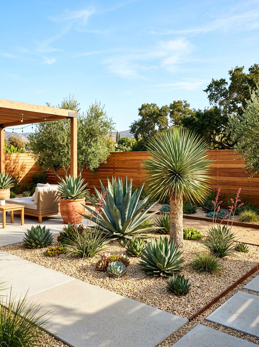 Drought Tolerant Plant - 30 low maintenance patio garden ideas