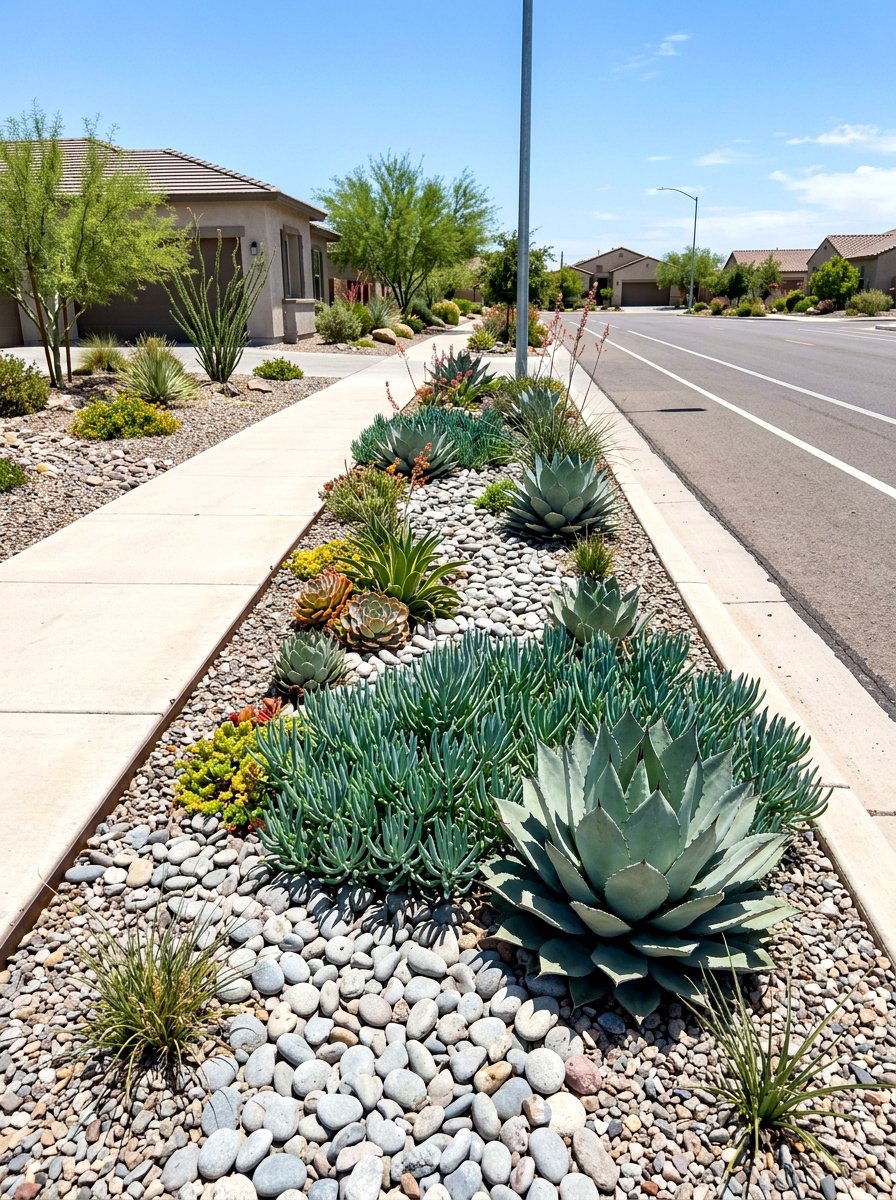 Drought tolerant hellstrip - 30 curb strip planting ideas