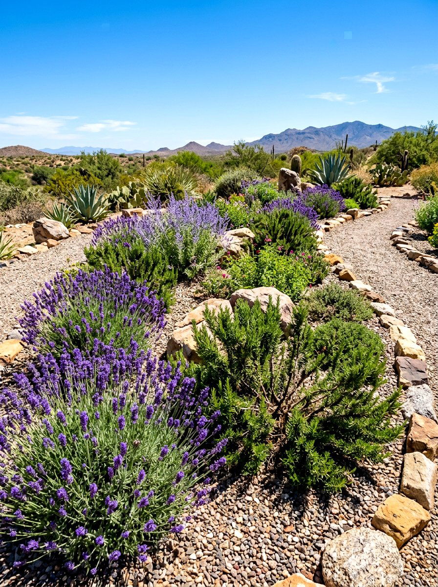 Drought tolerant herb garden - 30 herb garden ideas