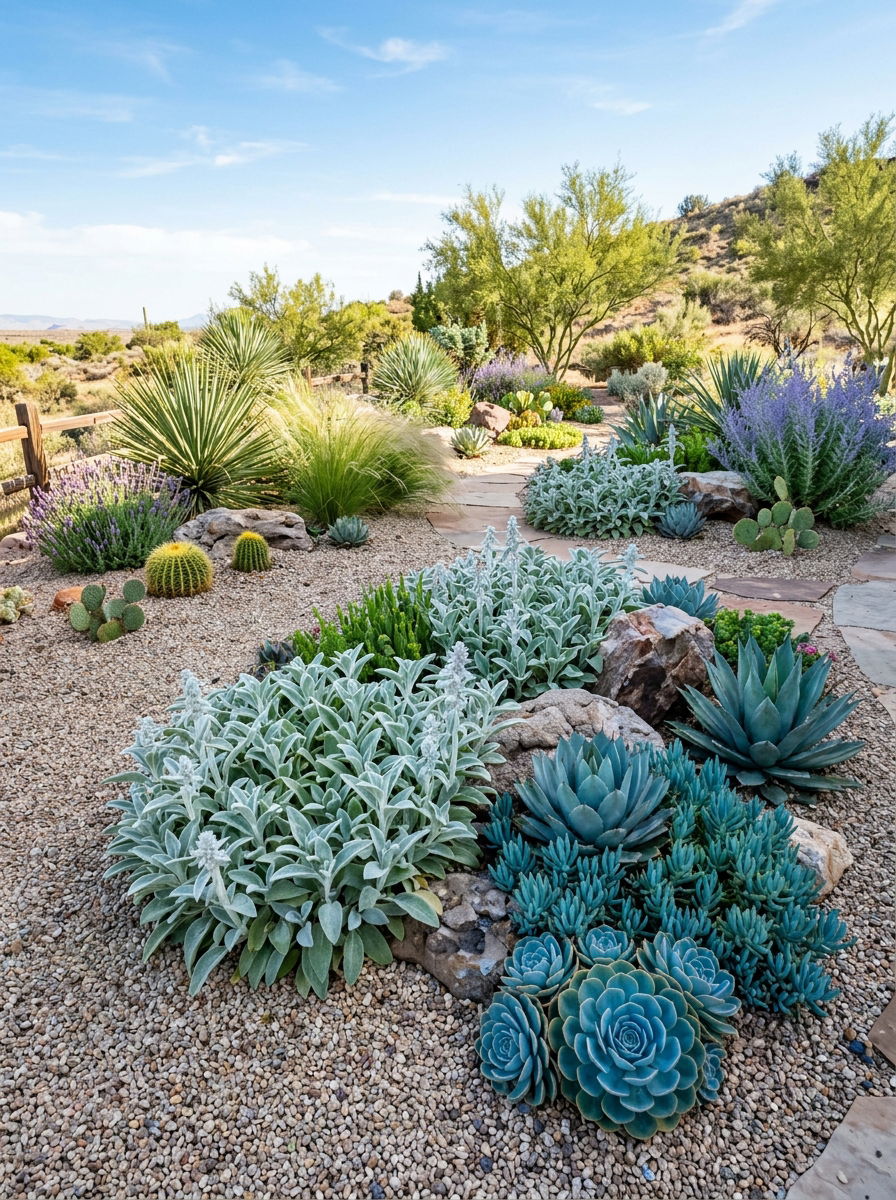 Drought tolerant perennial garden - 30 perennial flower bed ideas