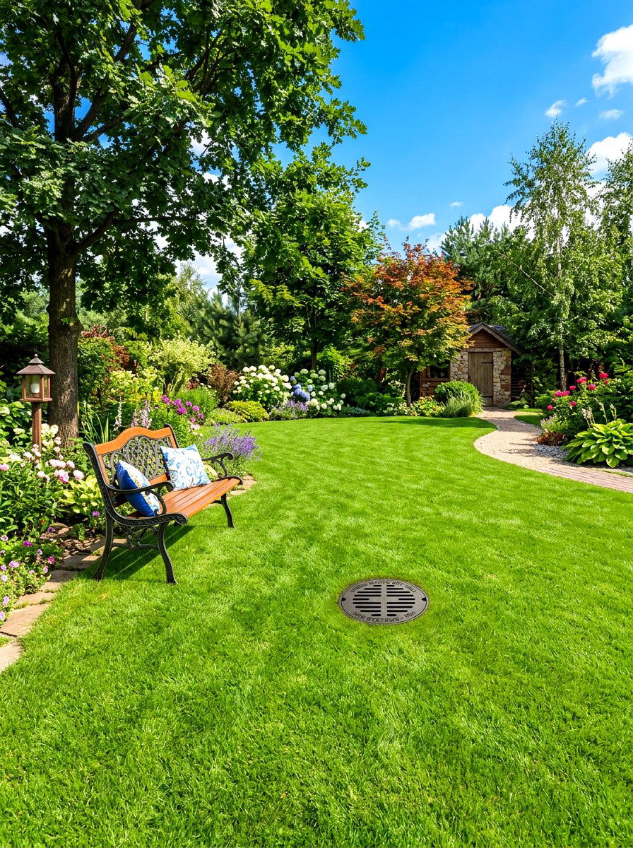 Dry Well - 30 drainage landscaping ideas