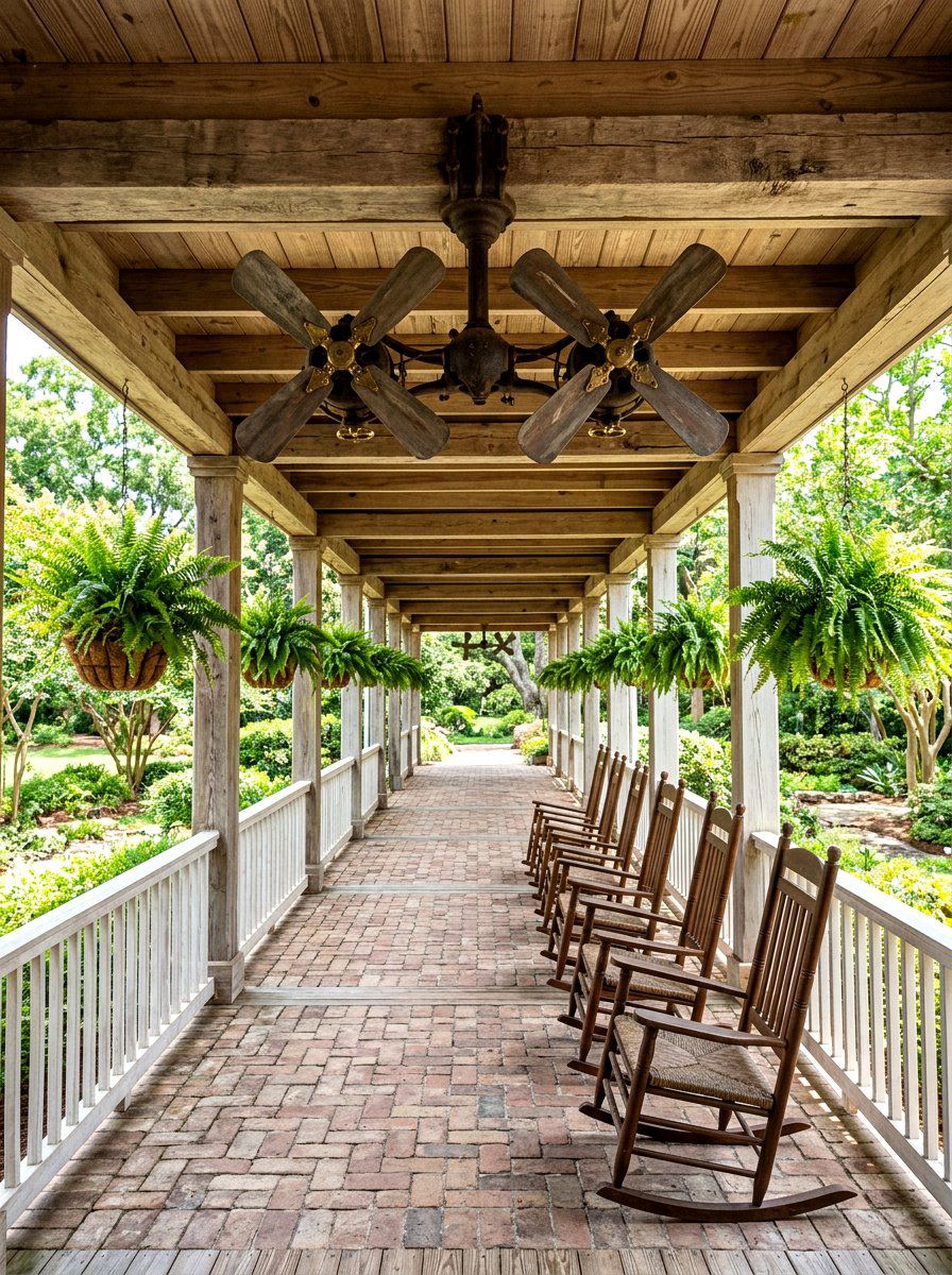 Dual Motor Outdoor Fan - 30 outdoor ceiling fan patio ideas