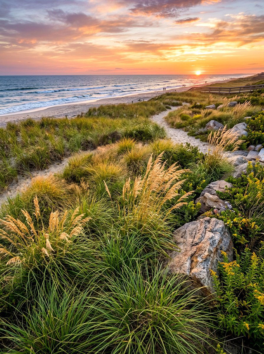 Dune Grass Landscaping Design - 30 coastal backyard ideas