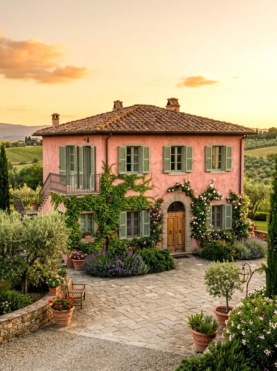 Dusty Rose Exterior Paint - 30 exterior paint color ideas