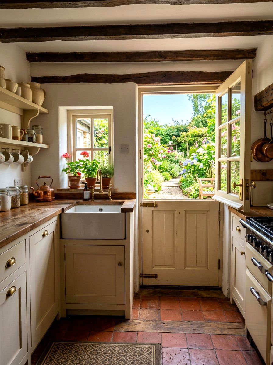Dutch Door Kitchen - 30 vintage kitchen ideas