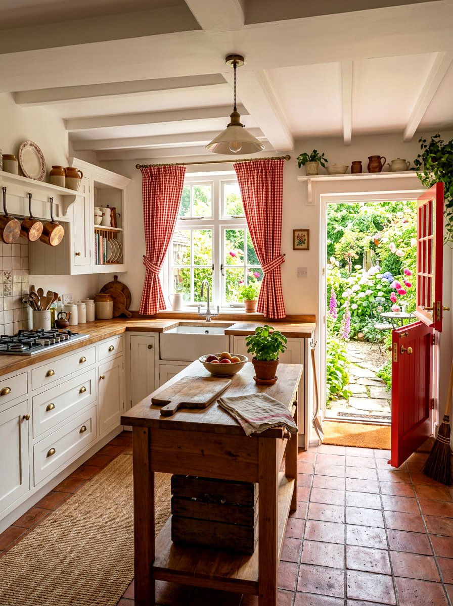 Dutch Door Kitchen - 30 storybook kitchen ideas