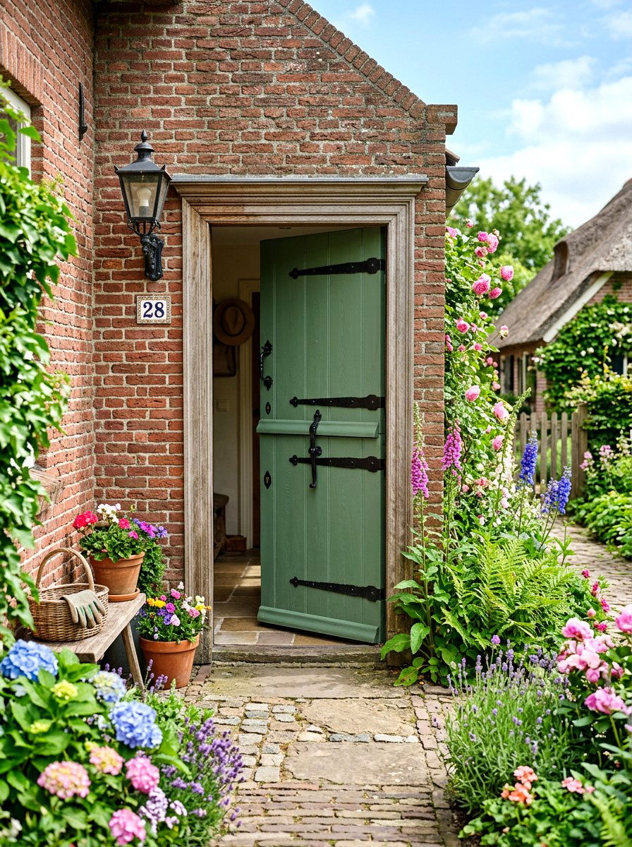 Dutch Side Door - 30 side entrance ideas