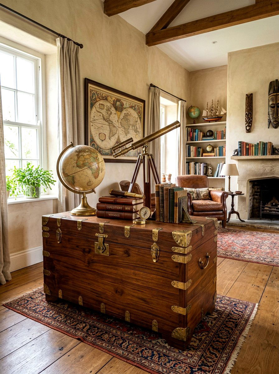 Dutch colonial storage chest sideboard - 30 antique sideboard ideas