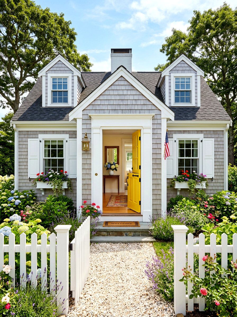 Dutch door - 30 Cape Cod exterior ideas
