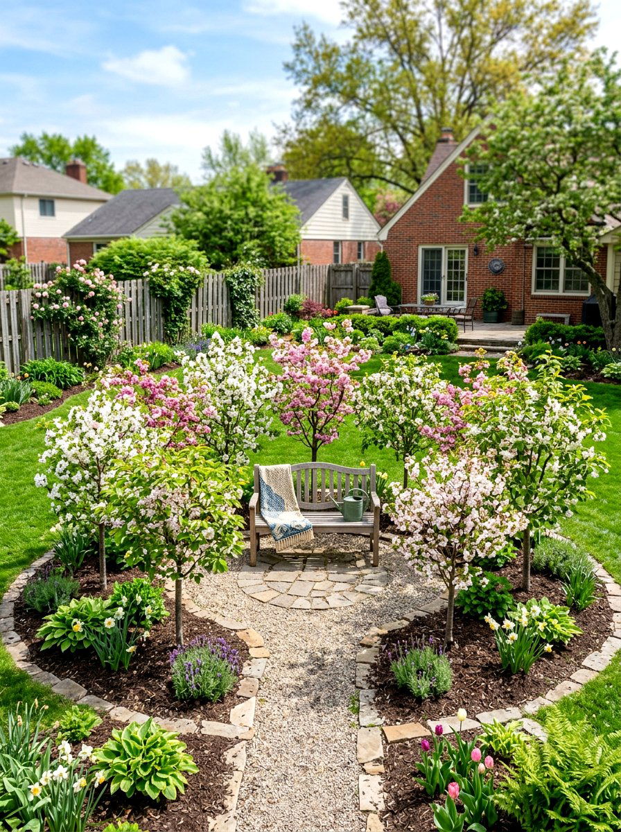 Dwarf Fruit Tree Grove - 30 edible landscaping ideas