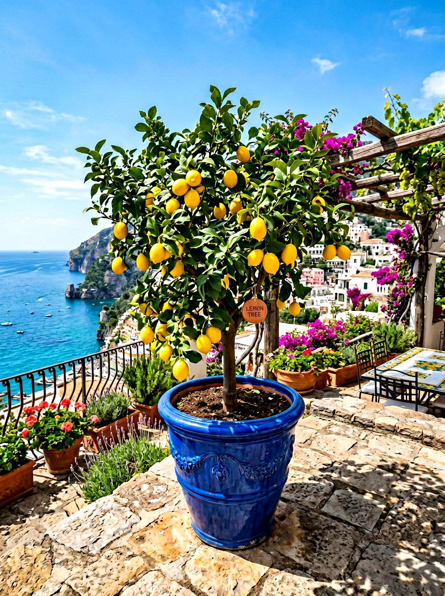 Dwarf fruit tree - 30 container garden ideas
