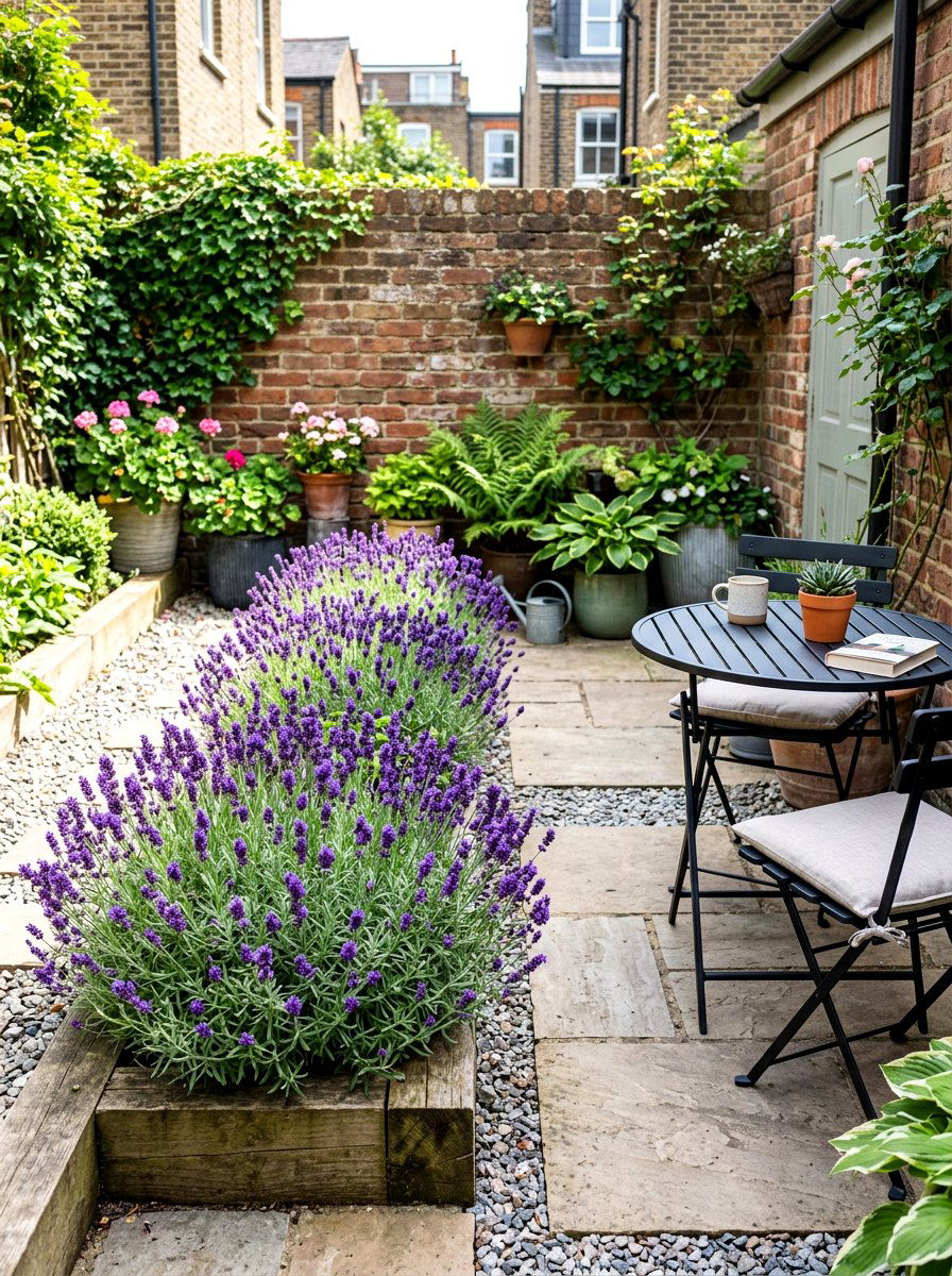 Dwarf lavender for small spaces - 30 lavender garden ideas