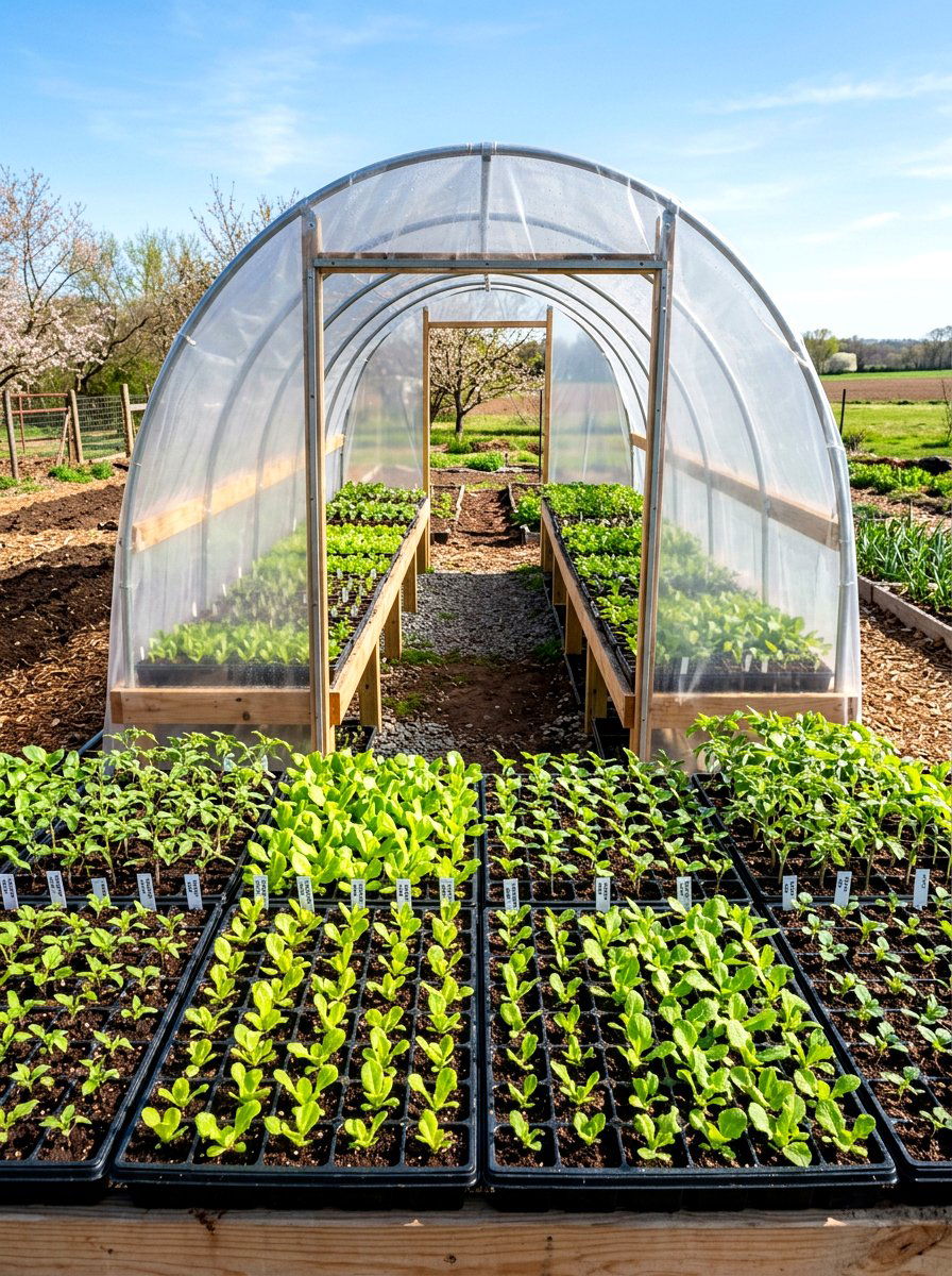Early spring hoop house - 30 hoop house garden ideas