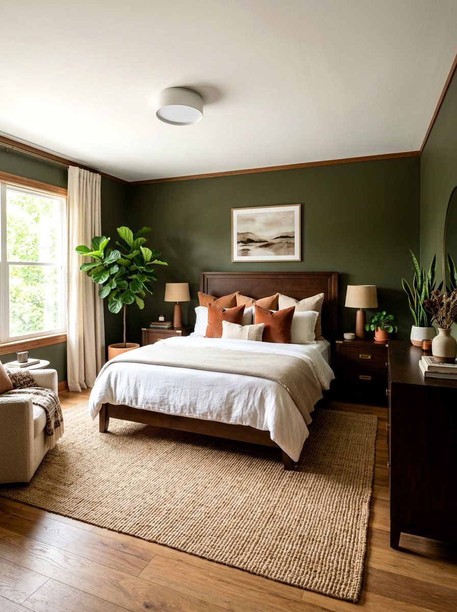 Earth Tone Bedroom - 30 quiet luxury master bedroom ideas