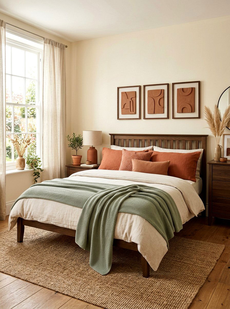 Earth Tone Decor - 30 sleep sanctuary bedroom ideas