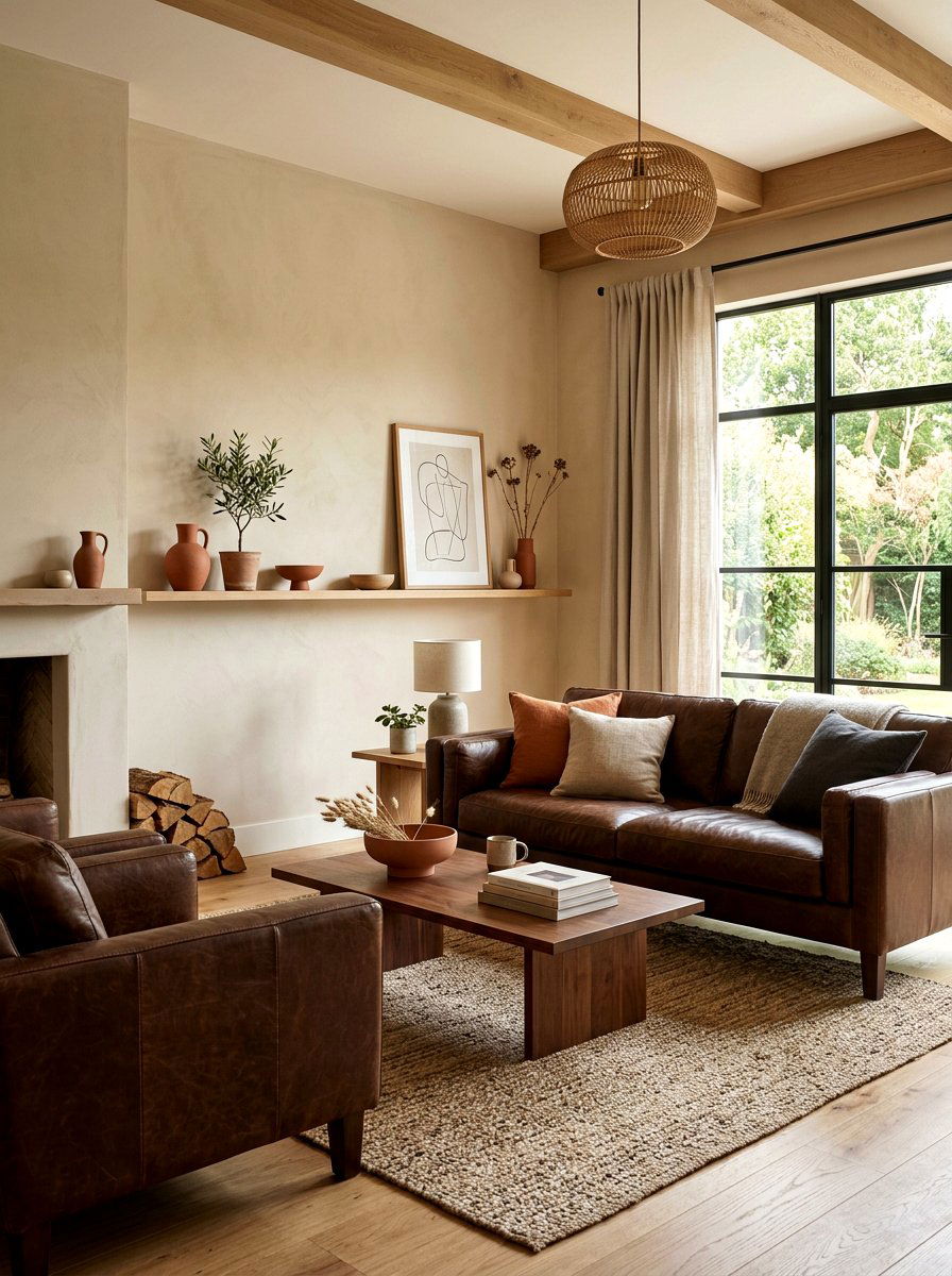 Earth Tone Minimalist Living Room - 30 minimalist living room ideas
