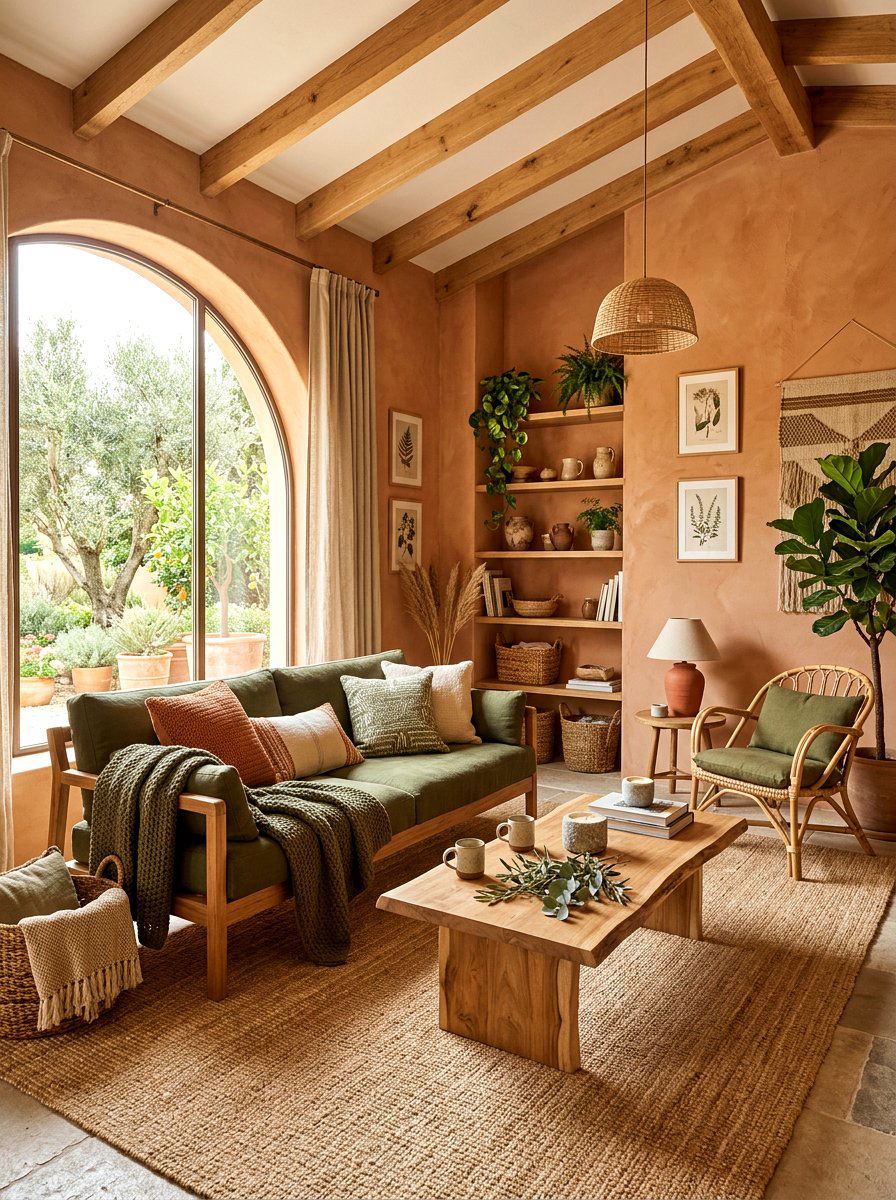 Earth Tone Space - 30 recovery room home ideas