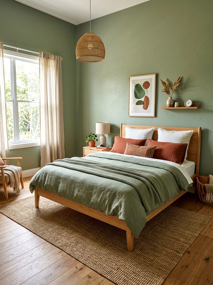 Earthy Bedroom Palette - 30 quiet luxury apartment ideas