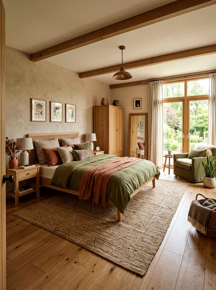 Earthy Tone Bedroom - 30 soft luxury bedroom ideas