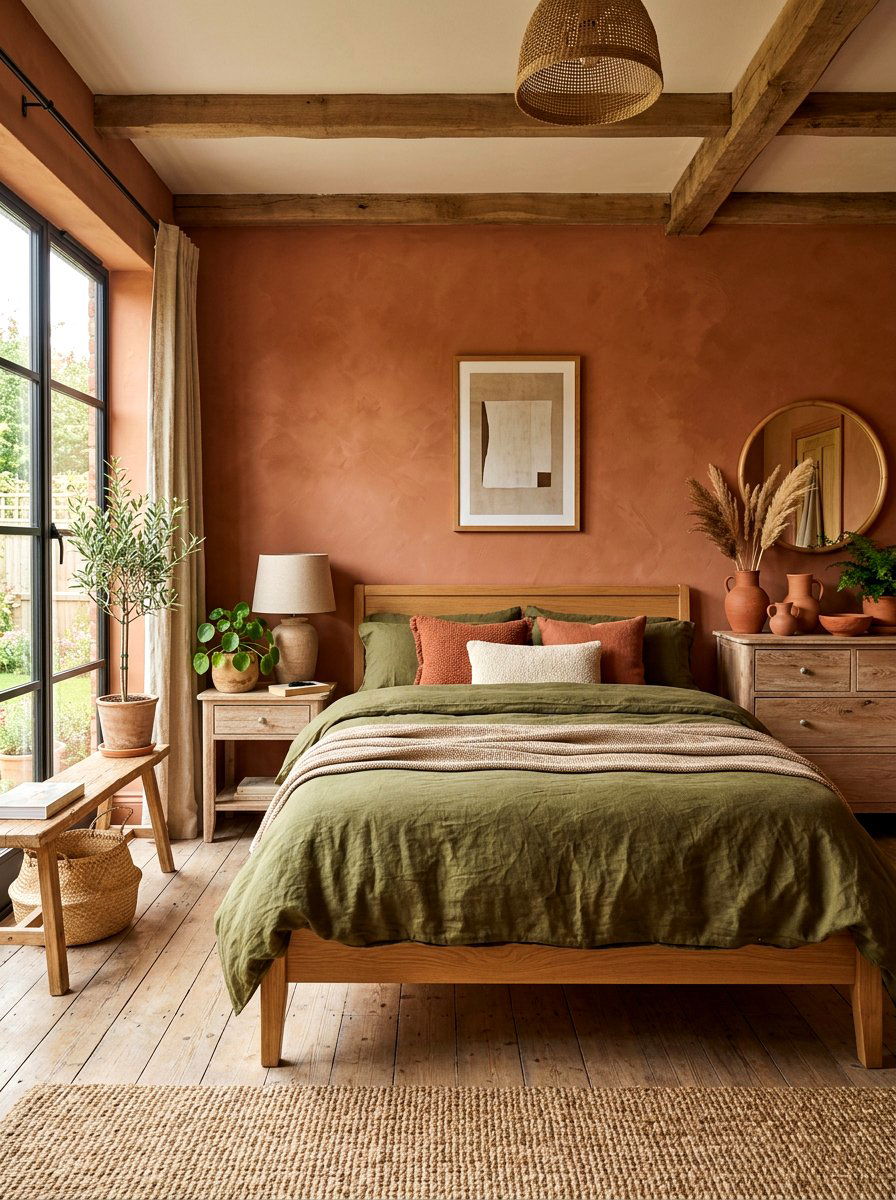 Earthy Tone Decor - 30 Pinterest apartment decor ideas