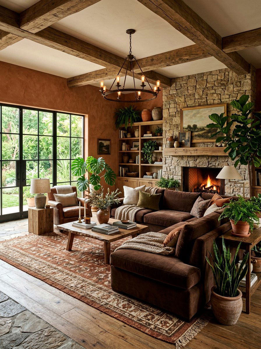 Earthy Tones Formal Lounge - 30 formal sitting room ideas