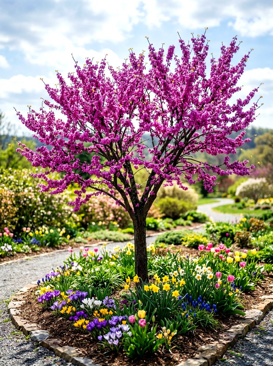 Eastern Redbud Tree - 30 backyard shade tree ideas