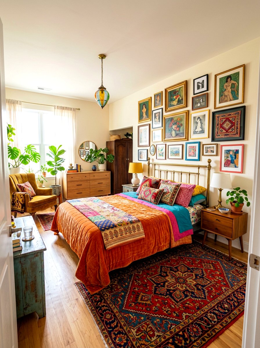Eclectic Bedroom - 30 collected bedroom decor ideas