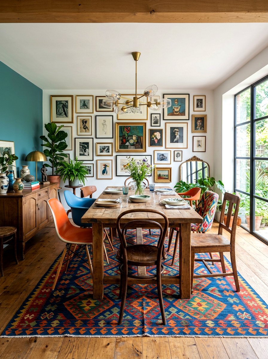 Eclectic Dining Room - 30 dining room ideas