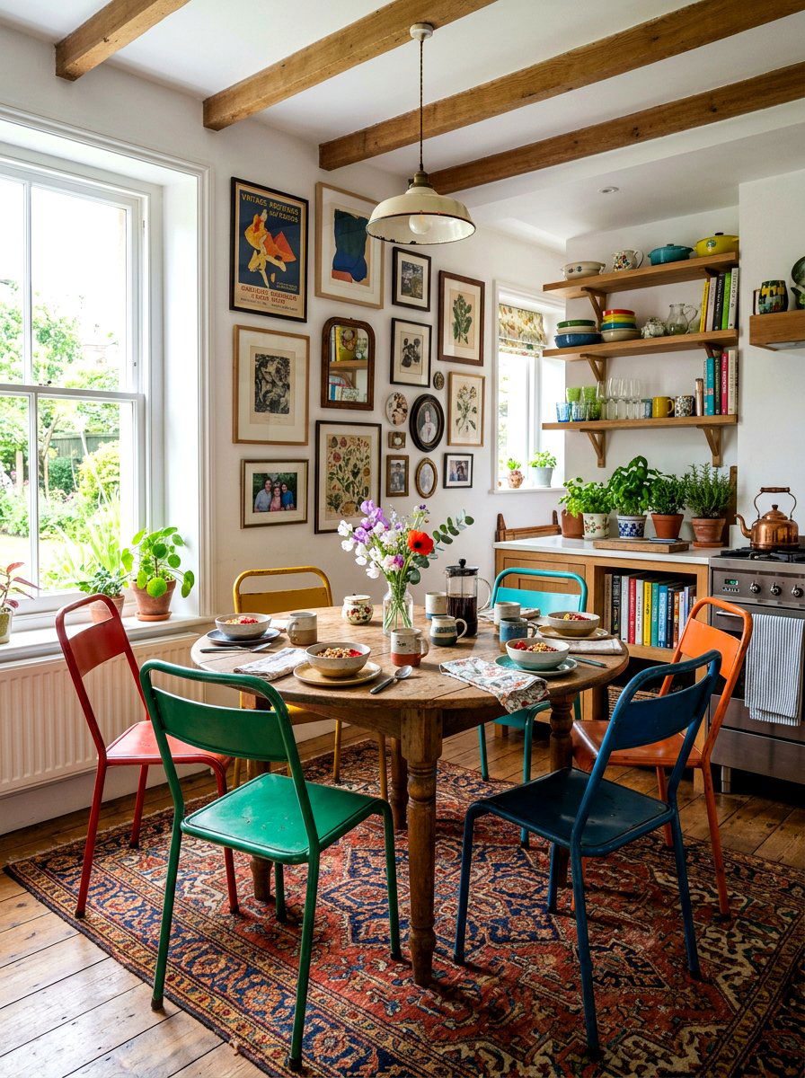 Eclectic Kitchen Breakfast Zone - 30 eat in kitchen ideas