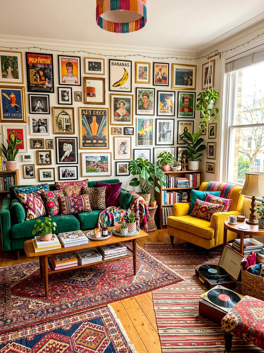 Eclectic Maximalist Room - 30 tween aesthetic bedroom ideas