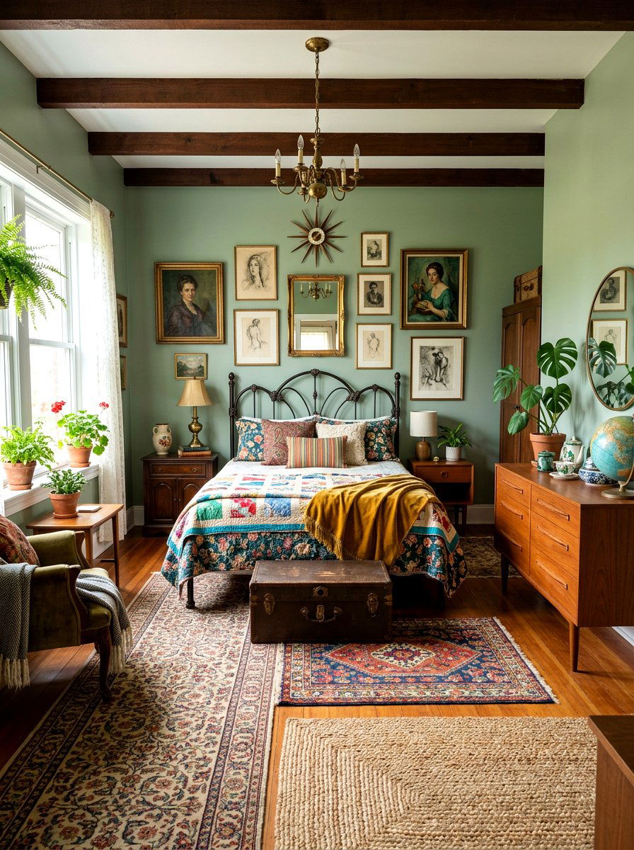 30 Cottage Vintage Bedroom Ideas for Dreamy, Old-World Comfort