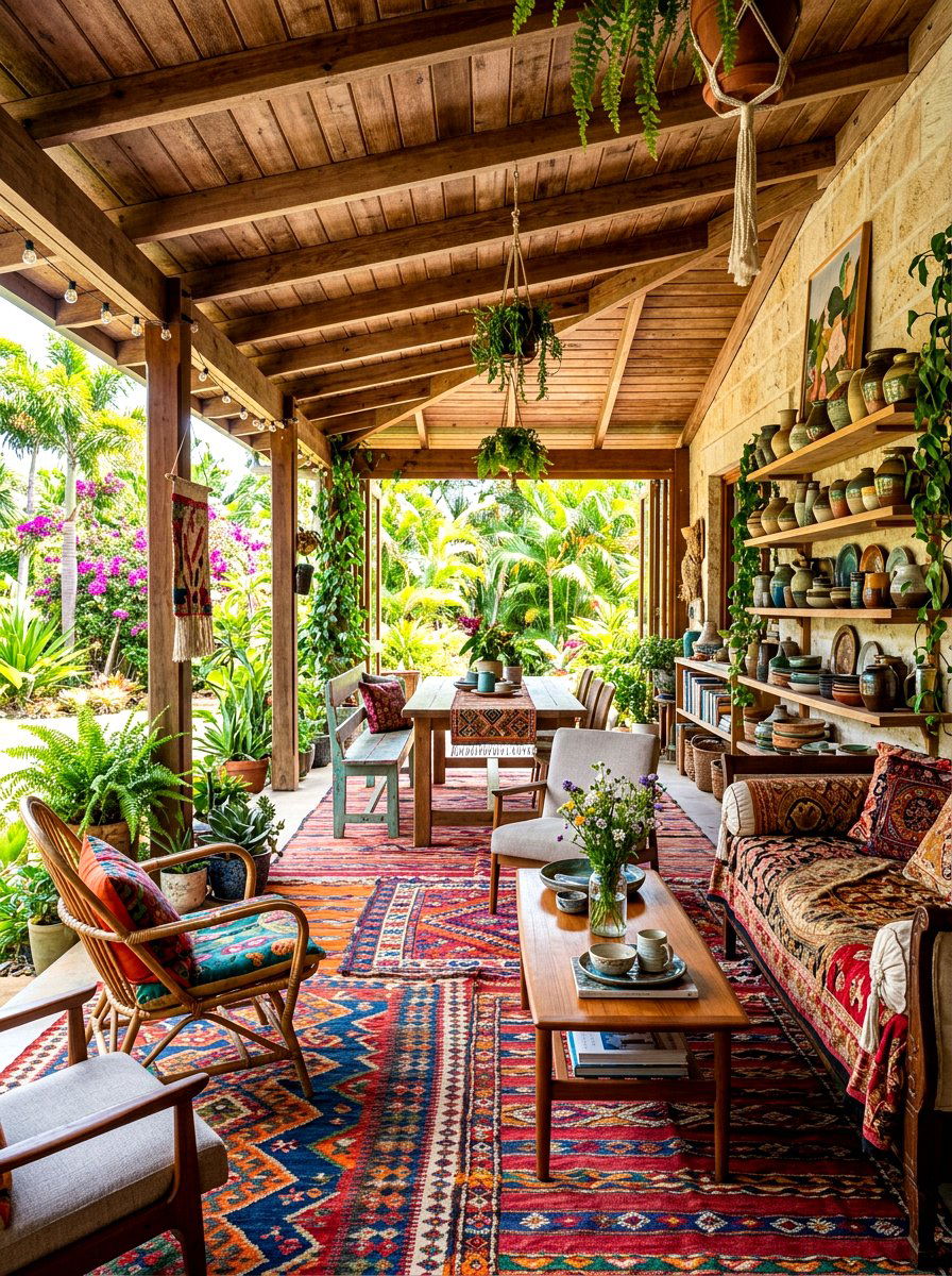 Eclectic Veranda - 30 veranda decorating ideas