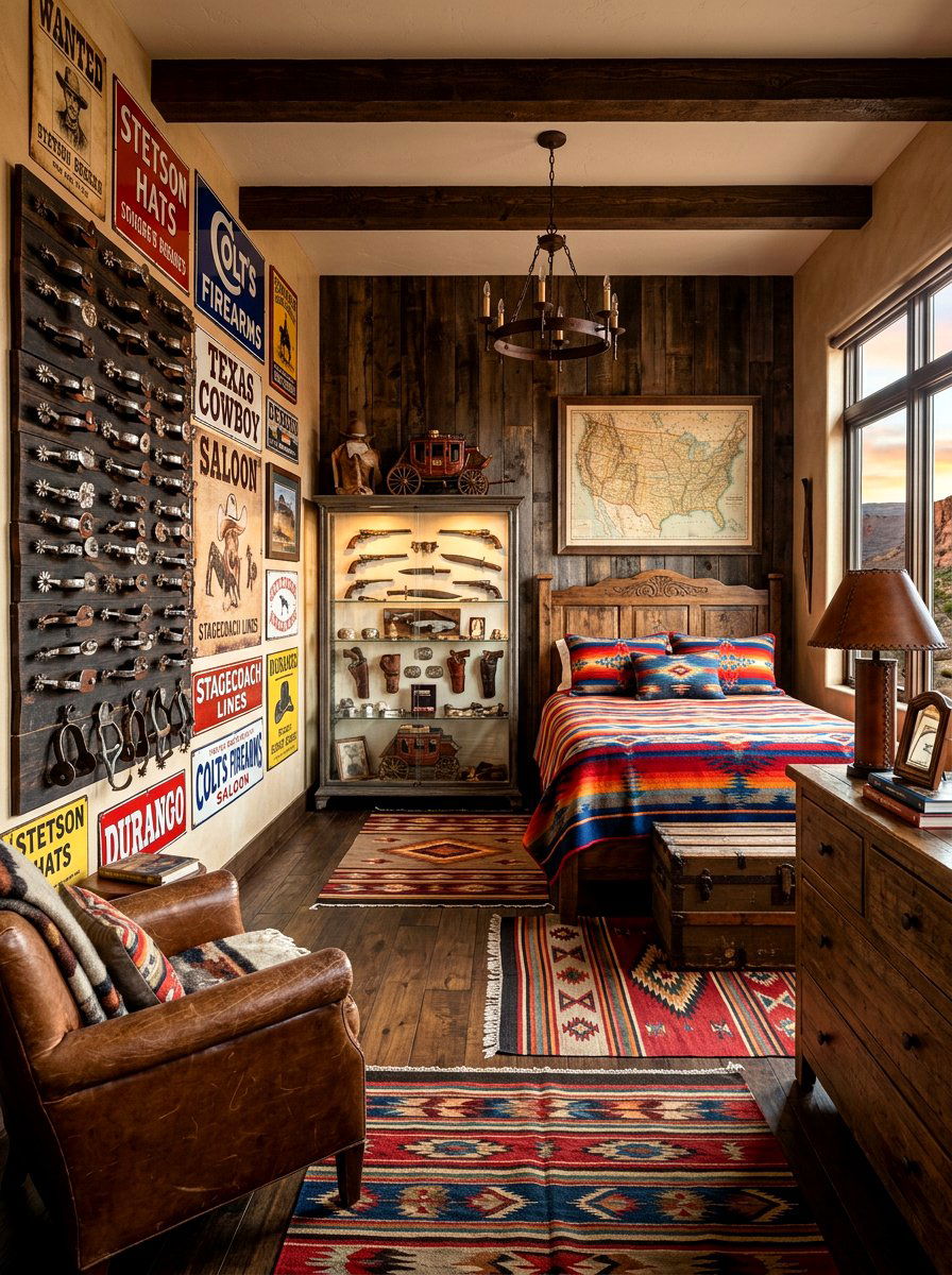 30 Western Bedroom Ideas for Rustic Comfort and Style at Home