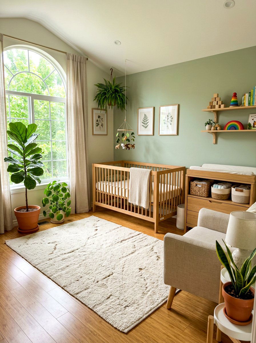 Eco Friendly Nursery - 30 montessori bedroom ideas