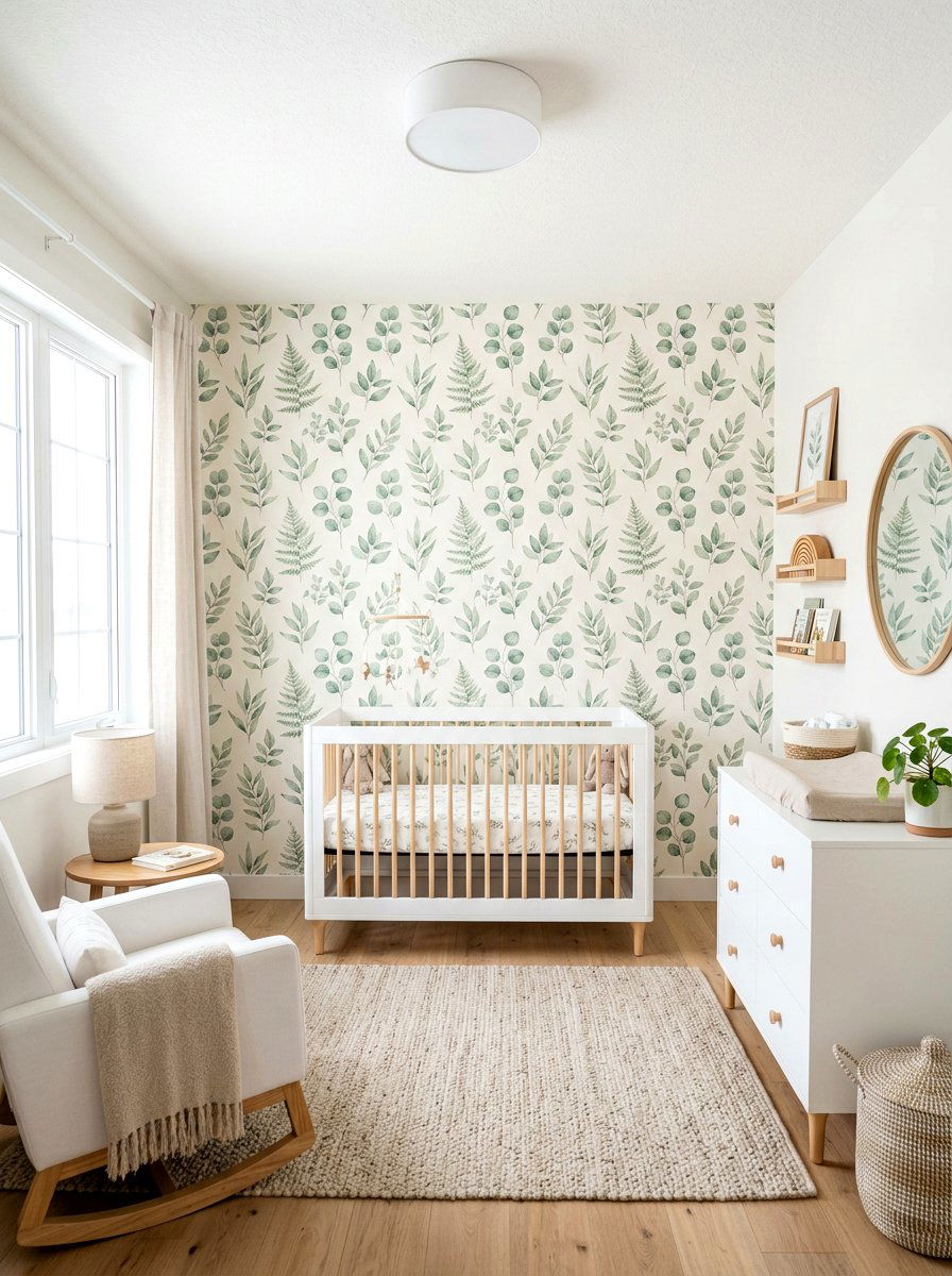 Eco Friendly Peel And Stick Wallpaper - 30 sustainable nursery ideas