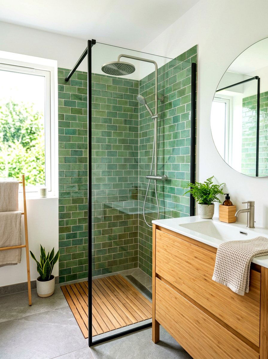 Eco Friendly Rain Shower - 30 rain head shower bathroom ideas