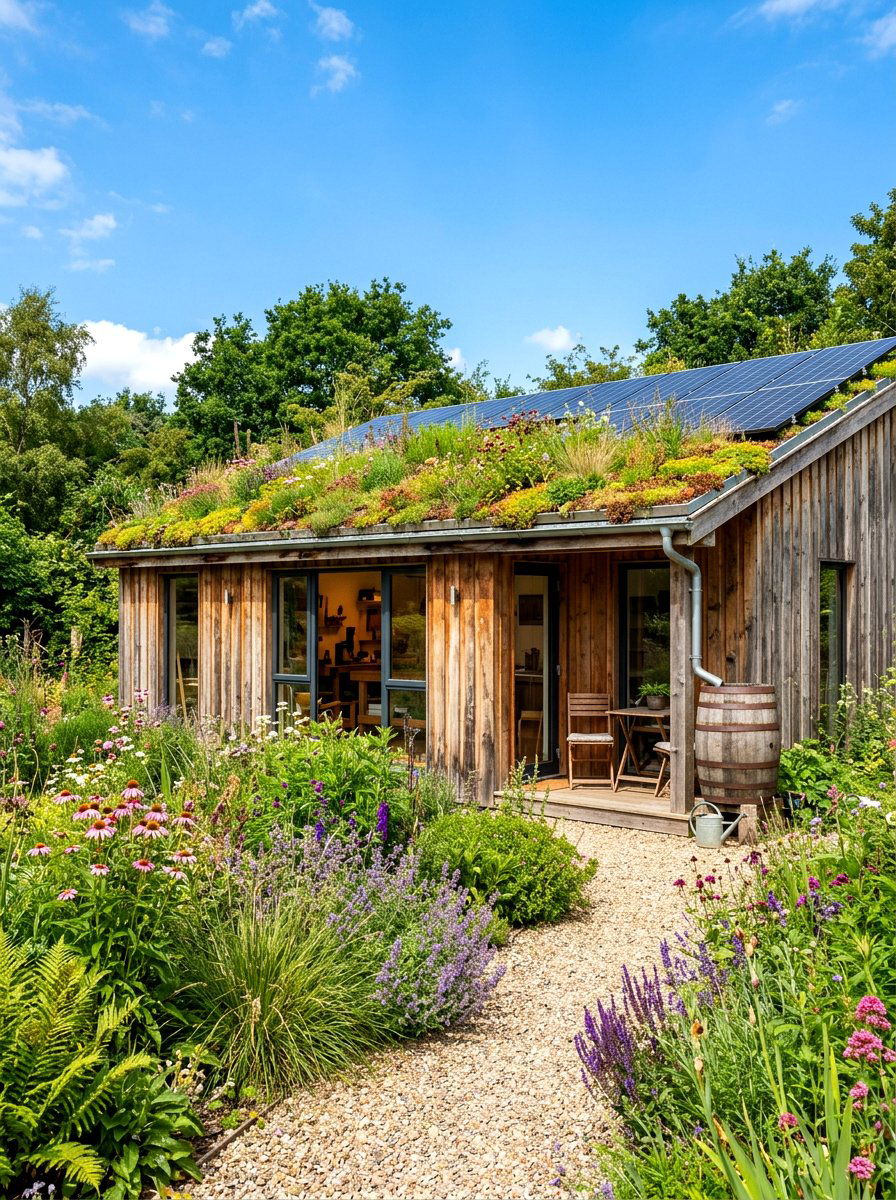 Eco Friendly Studio - 30 backyard studio shed ideas
