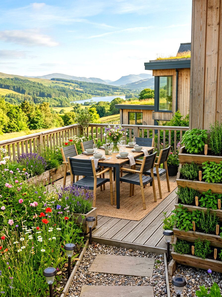 Eco Friendly Terrace - 30 terrace dining ideas