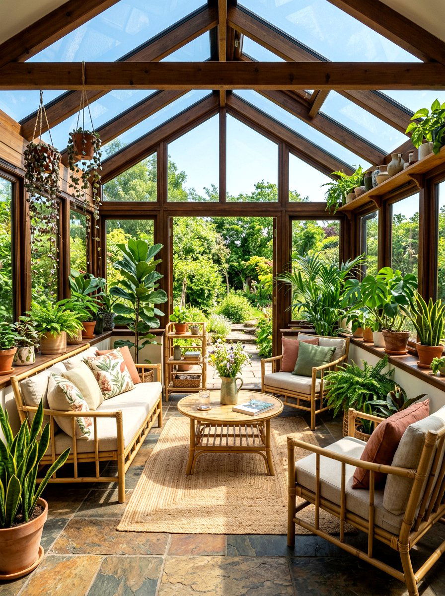 Eco conscious sunroom design - 30 low waste home ideas